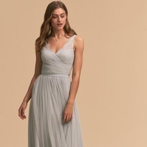 BHLDN (Anthropologie) Fleur Dress Fog